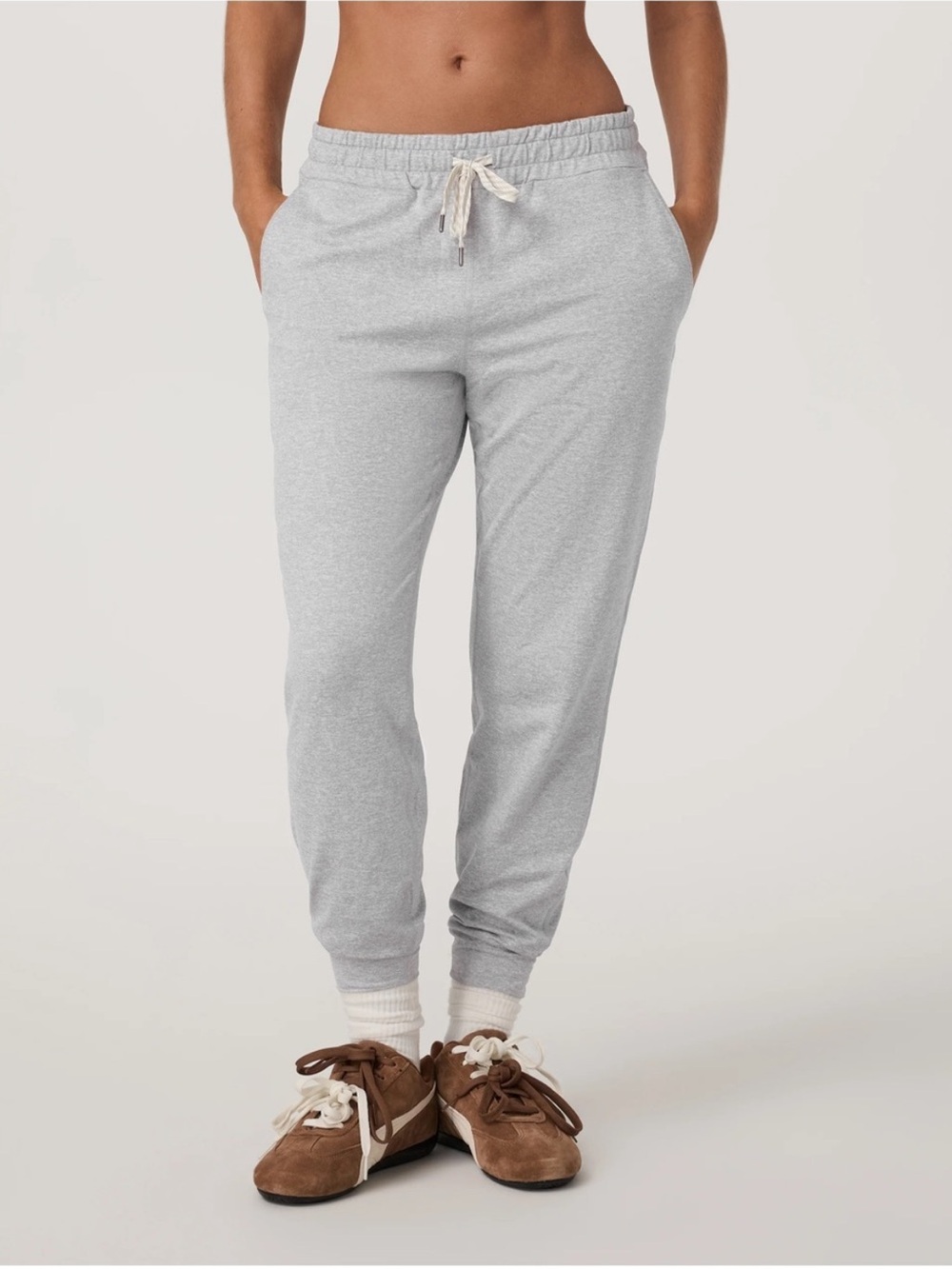 VUORI DreamKnit Performance Joggers Light Gray Women's XS Sweatpants VW303